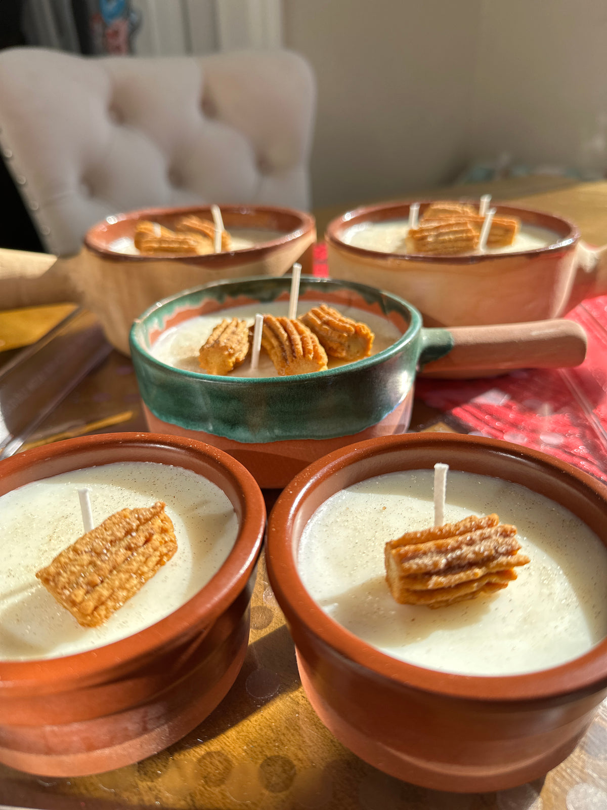 Small 4oz Churro Candle