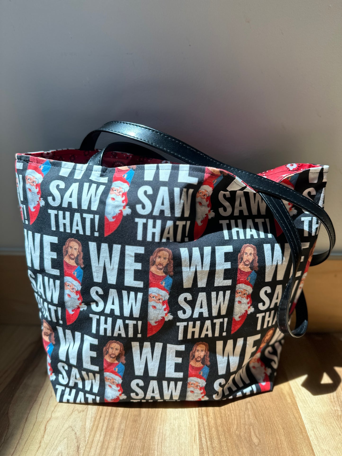 We Saw That – Handmade Reversible Tote