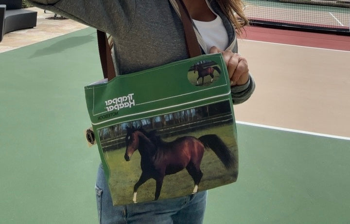 Trapper Keeper Inspired “Horse Edition” Reversible Tote
