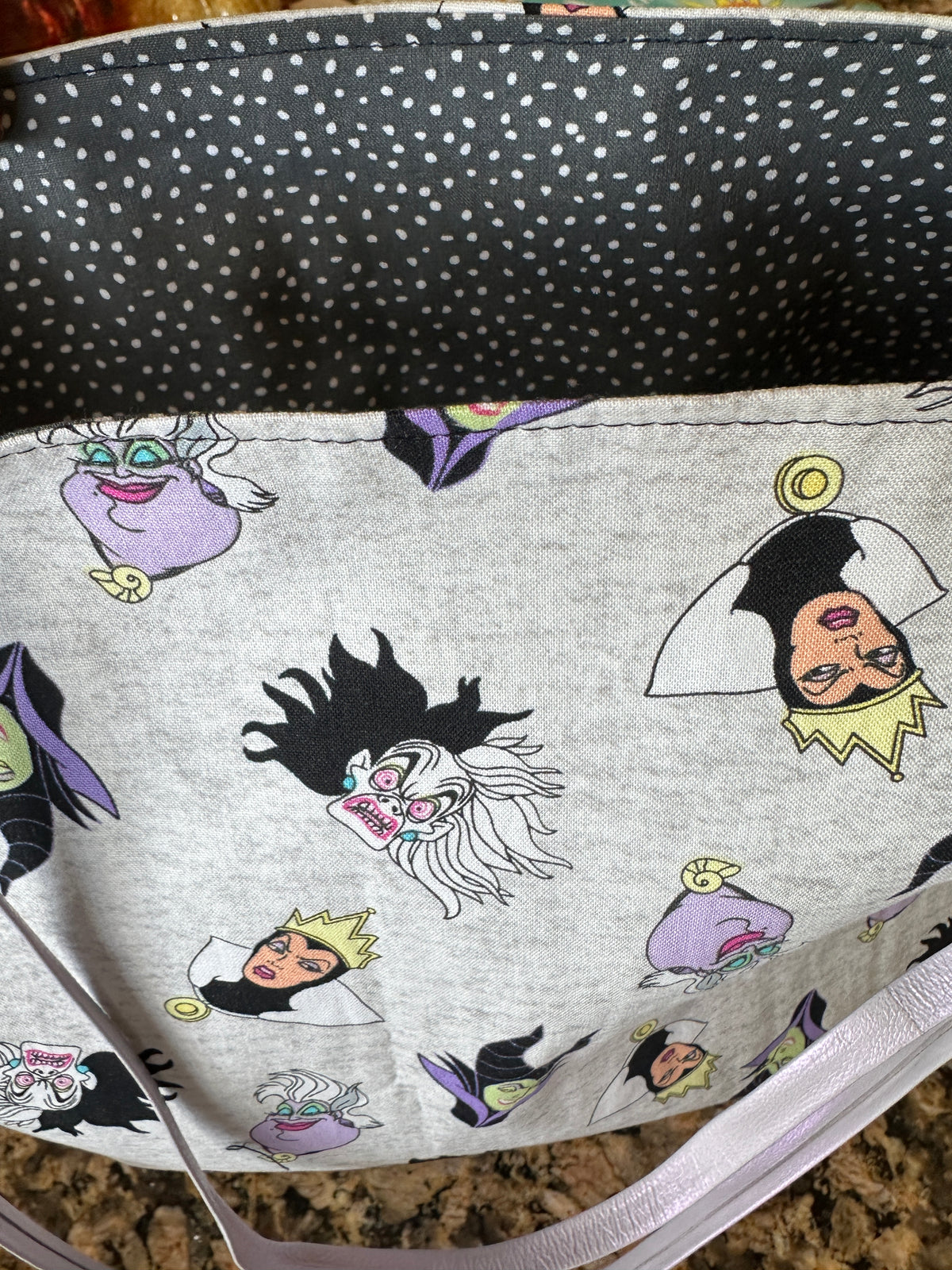 Disney Villains Reversible Tote – Handmade by Mamacita Totes