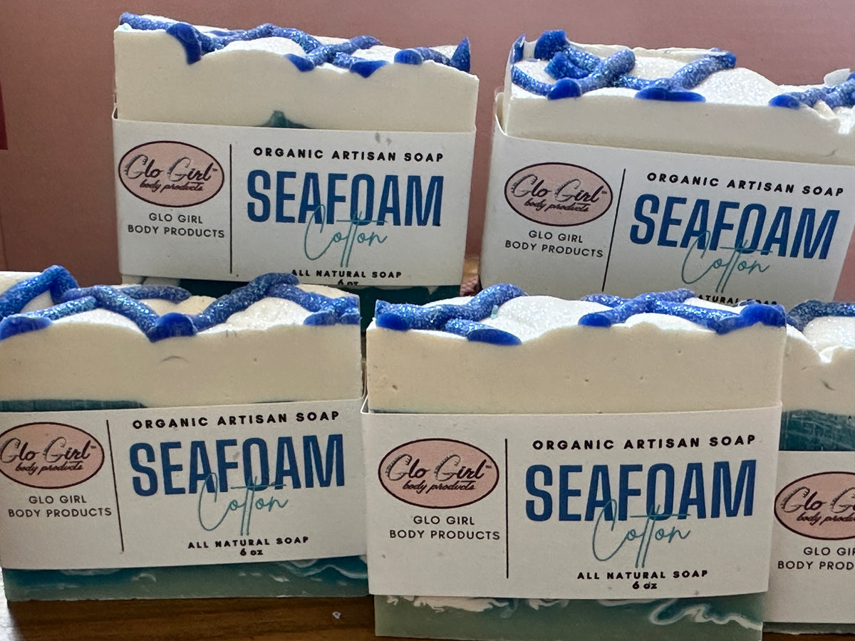 Seafoam & Cotton - Cold Processed Bar Soap