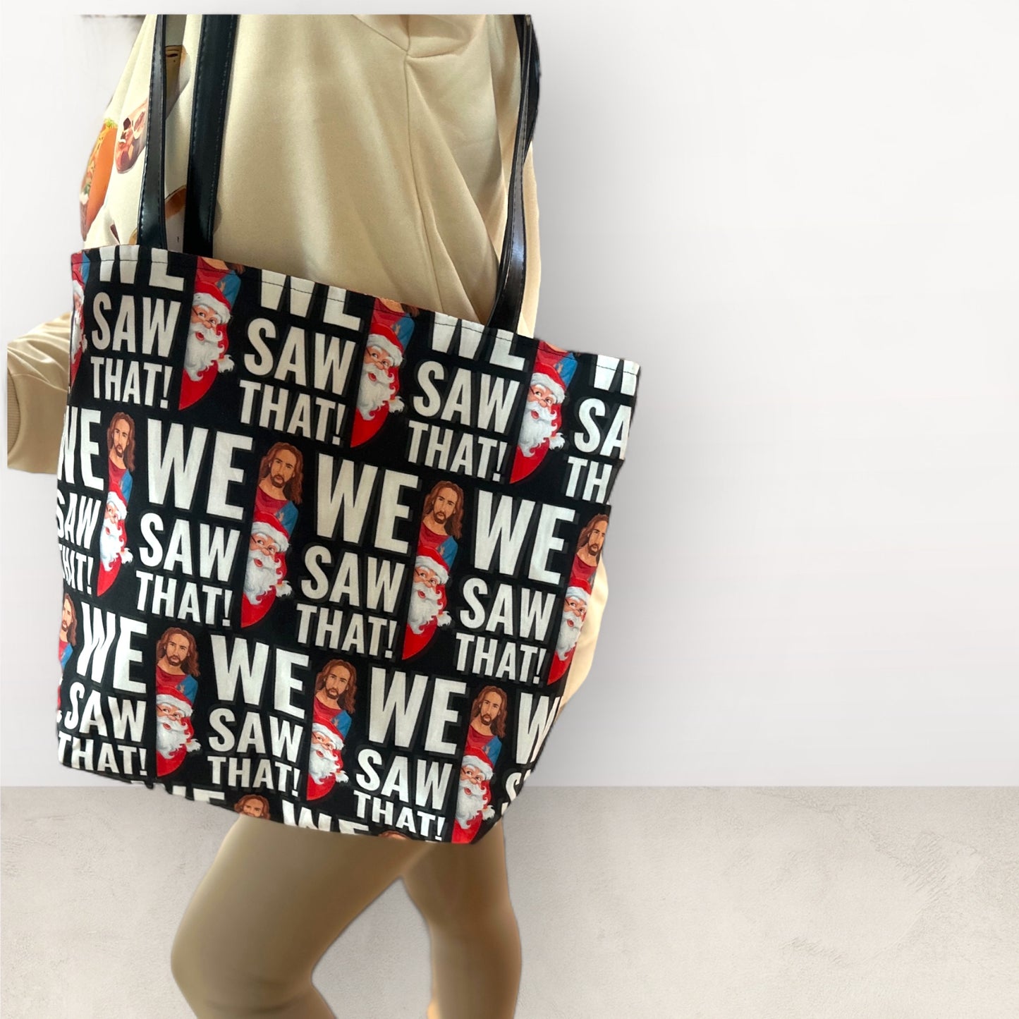 We Saw That – Handmade Reversible Tote