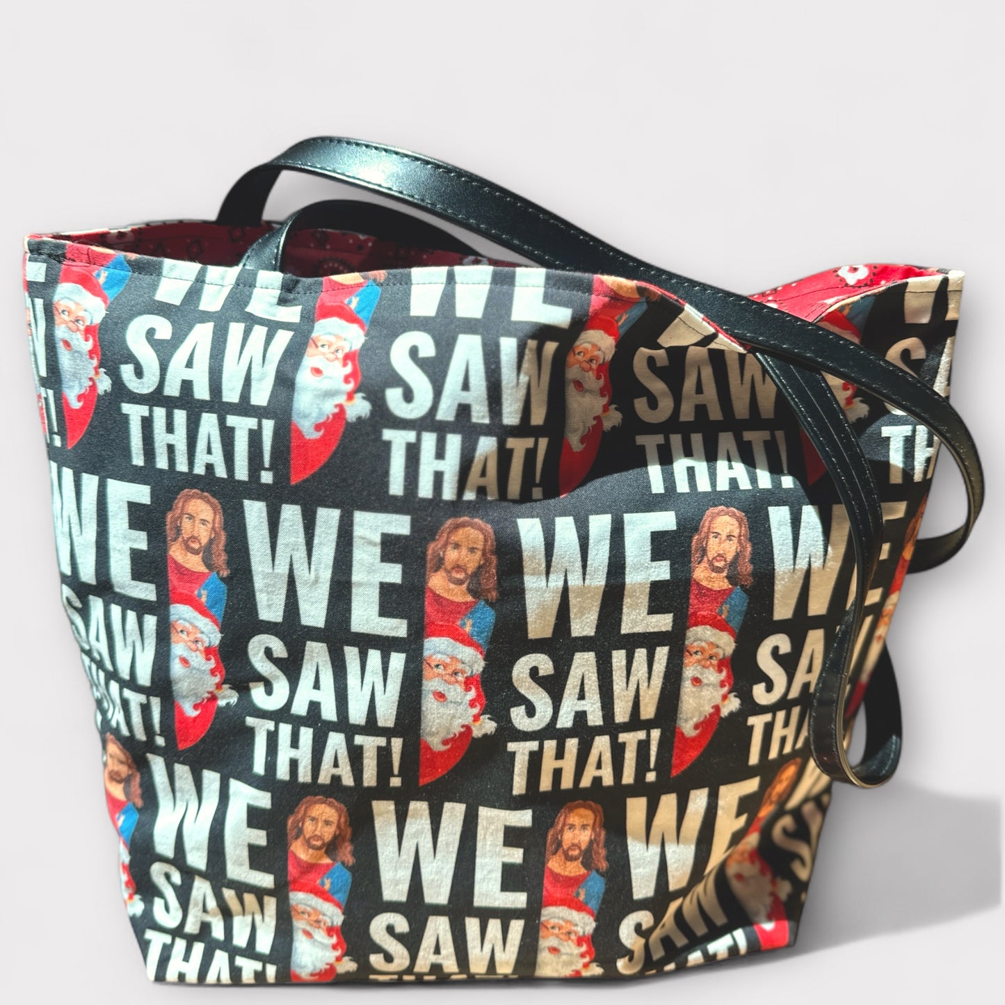 We Saw That – Handmade Reversible Tote